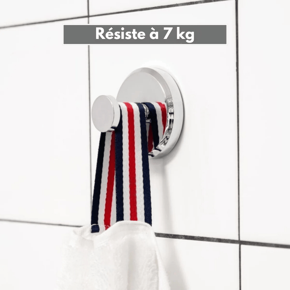 Crochet à ventouse sous vide