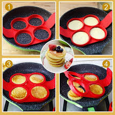 Pot antiadhésif en Silicone, moule de cuisson à 7 trous